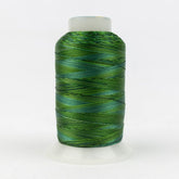 Threads - Dyed Rayon - Mirage 30Wt - MR03 - Multi Greens - 800m/875yd